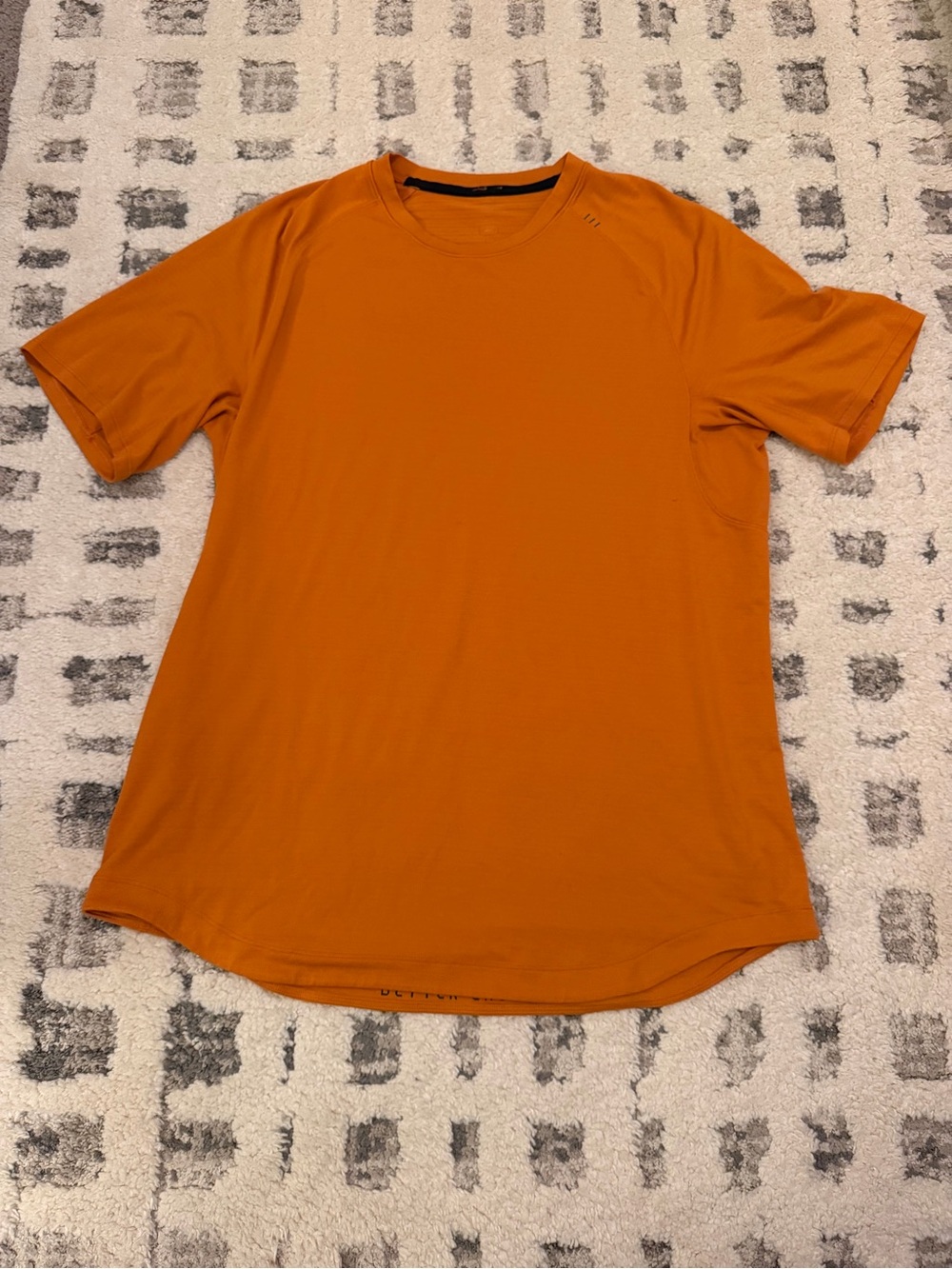 Lululemon Men's License to Train Short-Sleeve Tshirt No Size Tag Best for M